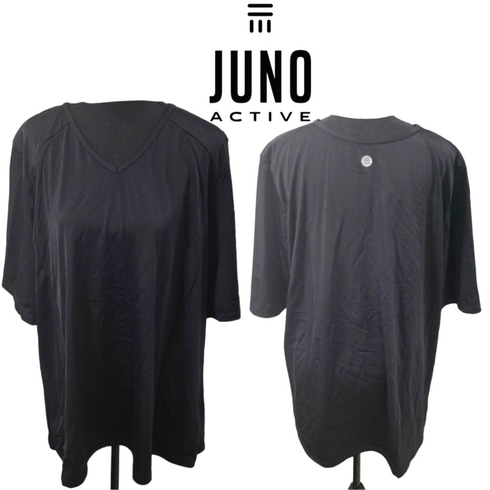 Juno Active Performance V-Neck Tee